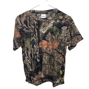 Mossy Oak Camo T-Shirt Youth Size Large Short Sleeve‎ Cotton Blend Outdoor NWT